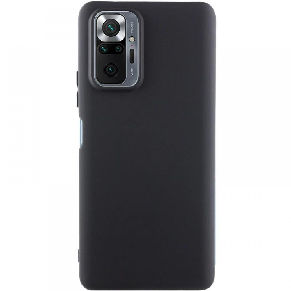 Чохол Silicone Cover Ummi Lakshmi (AA) для Xiaomi Redmi Note 10 Pro / 10 Pro Max Чорний / Black