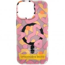 TPU чохол Pastel Chaos with MagSafe для Apple iPhone 17 Air (6.5") Pink