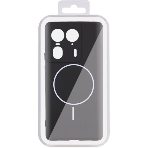 Чохол Silicone Cover Lakshmi Full Camera (AA) with MagFit для Motorola Edge 50 Ultra Чорний / Black