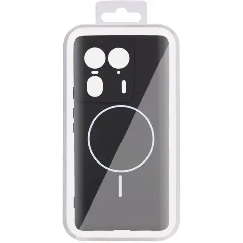 Чохол Silicone Cover Lakshmi Full Camera (AA) with MagFit для Motorola Edge 50 Ultra Чорний / Black