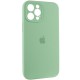 Чохол Silicone Case Full Camera Protective (AA) для Apple iPhone 12 Pro (6.1") Зелений / Pistachio