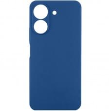 Чохол TPU GETMAN Liquid Silk Full Camera для Xiaomi Redmi 13C / Poco C65 Синій / Navy Blue