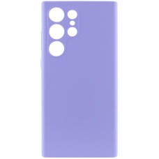Чохол Silicone Cover Lakshmi Full Camera (AAA) для Samsung Galaxy S26 Ultra Бузковий / Dasheen