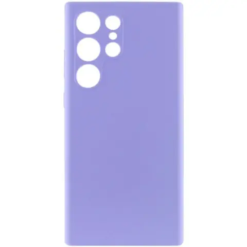 Чохол Silicone Cover Lakshmi Full Camera (AAA) для Samsung Galaxy S26 Ultra Бузковий / Dasheen