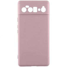 Чохол TPU GETMAN Liquid Silk Full Camera для Google Pixel 6 Pro Рожевий / Pink Sand