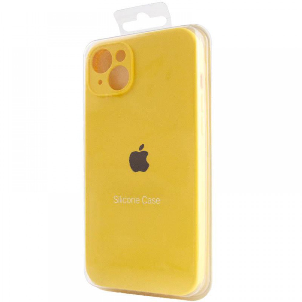 Чехол Silicone Case Full Camera Protective (AA) для Apple iPhone 15 (6.1")