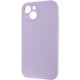 Чохол Silicone Case Full Camera Protective (AA) NO LOGO для Apple iPhone 13 (6.1") Бузковий / Lilac
