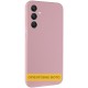 Чохол Silicone Cover Lakshmi Full Camera (AAA) для Samsung Galaxy S25 Edge Рожевий / Pink Sand