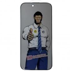 Захисне скло Privacy 5D Anti-Static (тех.пак) для Apple iPhone 17 Air (6.5") Чорний