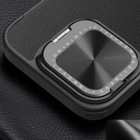 Шкіряний чохол-книжка Nillkin Qin Prop Plain Camshield для Apple iPhone 16 Pro Max (6.9") Classic Black