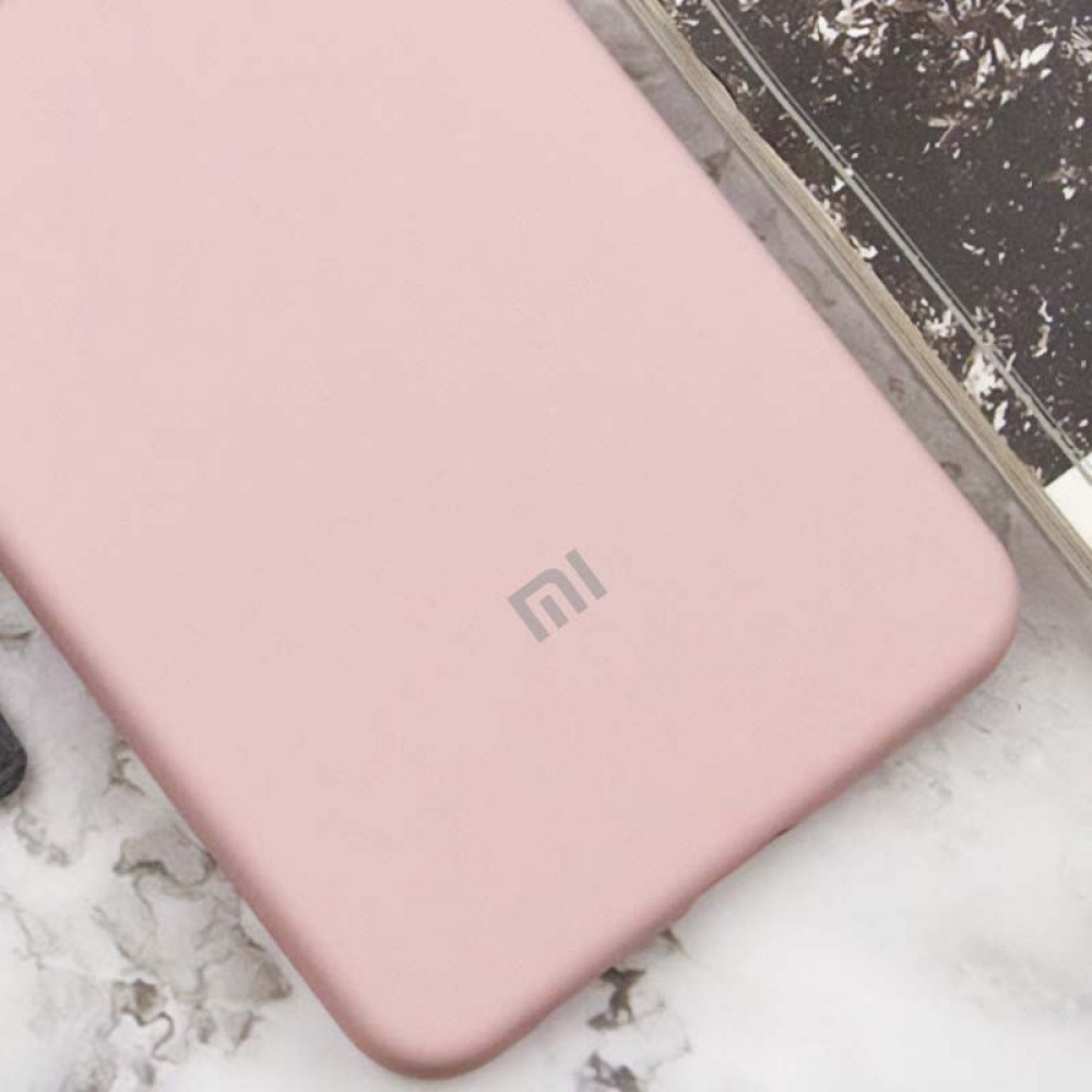 Чохол Silicone Cover Lakshmi Full Camera (AAA) with Logo для Xiaomi Redmi 13 4G / Poco M6 4G Рожевий / Pink Sand