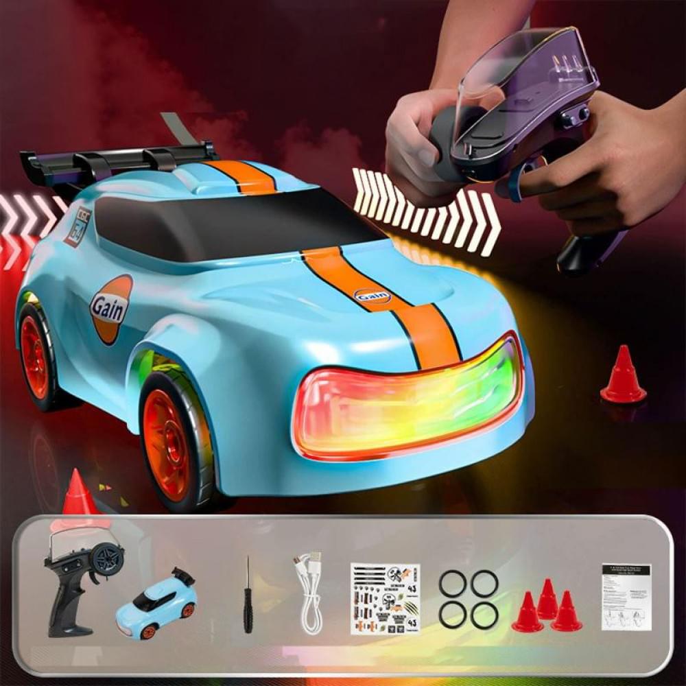 Дріфт-машина на радіокеруванні SHT K13 (1:64) Rally Car 2.4G Blue