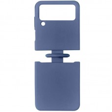 Чохол Foldables Silicone Cover Lakshmi (AAA) для Samsung Galaxy Z Flip4 Темно-синій / Midnight blue