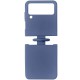 Чохол Foldables Silicone Cover Lakshmi (AAA) для Samsung Galaxy Z Flip4 Темно-синій / Midnight blue