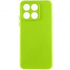 Чохол Silicone Cover Lakshmi Full Camera (A) для Huawei Honor X8a Салатовий / Neon Green