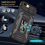 Ударостійкий чохол Camshield Army Ring для Apple iPhone 7 plus / 8 plus (5.5") Чорний / Black