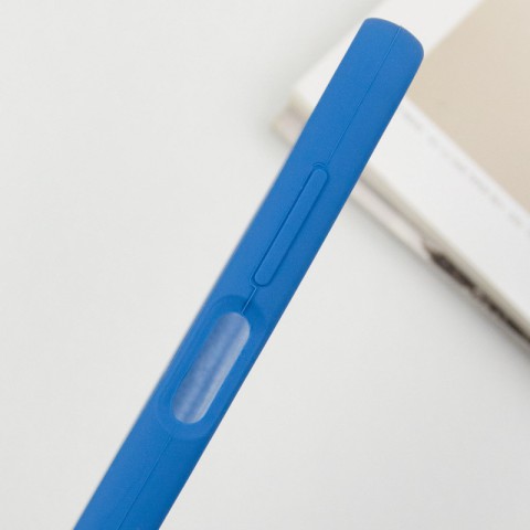 Чохол Silicone Cover Lakshmi Full Camera (AA) для Samsung Galaxy A26 5G Синій / Navy Blue