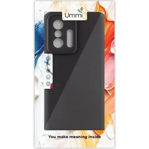 Чохол Silicone Cover Ummi Lakshmi Full Camera (AA) для Xiaomi 11T / 11T Pro Чорний / Black