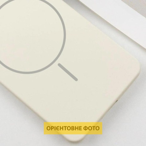 Чохол Silicone Cover Lakshmi Full Camera (AA) with MagFit для Samsung Galaxy S25 Edge Білий / White