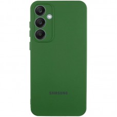 Чохол Silicone Cover Lakshmi Full Camera (AA) with logo для Samsung Galaxy S25+ Зелений / Dark green