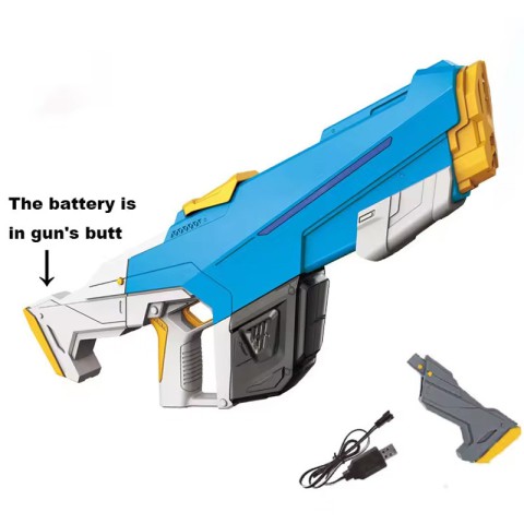 Водяний акумуляторний автомат Water Gun 2307 (650ml) with lithium battery Blue