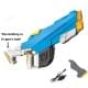 Водяний акумуляторний автомат Water Gun 2307 (650ml) with lithium battery Blue