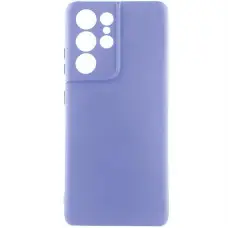 Чехол TPU GETMAN Liquid Silk Full Camera для Samsung Galaxy S22 Ultra