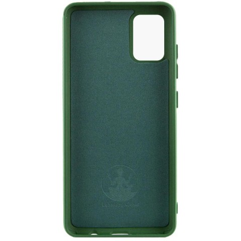 Чохол Silicone Cover Ummi Lakshmi (AA) для Samsung Galaxy A51 Зелений / Dark green