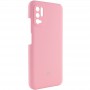 Чохол Silicone Cover Full Camera (AAA) для Xiaomi Redmi Note 10 5G / Poco M3 Pro Рожевий / Pink