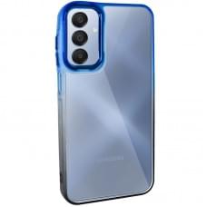 Чохол TPU+PC Fresh sip series для Samsung Galaxy A25 5G Чорний / Синій