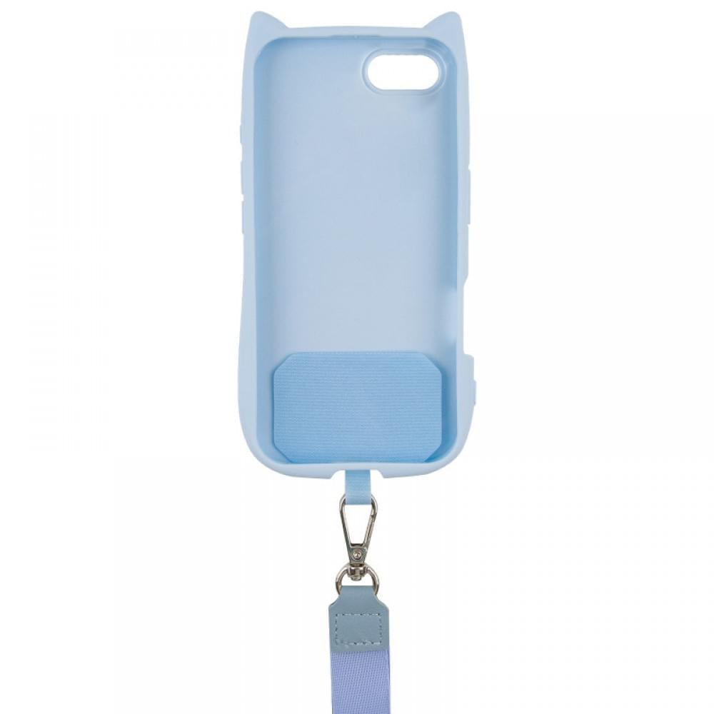 Чехол TPU GETMAN Cat with straps для Apple iPhone 16e (6.1")