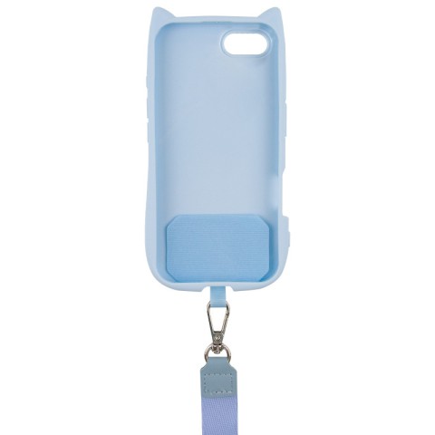 Чохол TPU GETMAN Cat with straps для Apple iPhone 16e (6.1") Blue