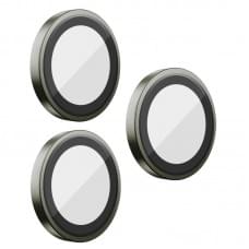 Защитное стекло BlueO Metal на камеру для Apple iPhone 16 Pro / 16 Pro Max / 15 Pro / 15 Pro Max