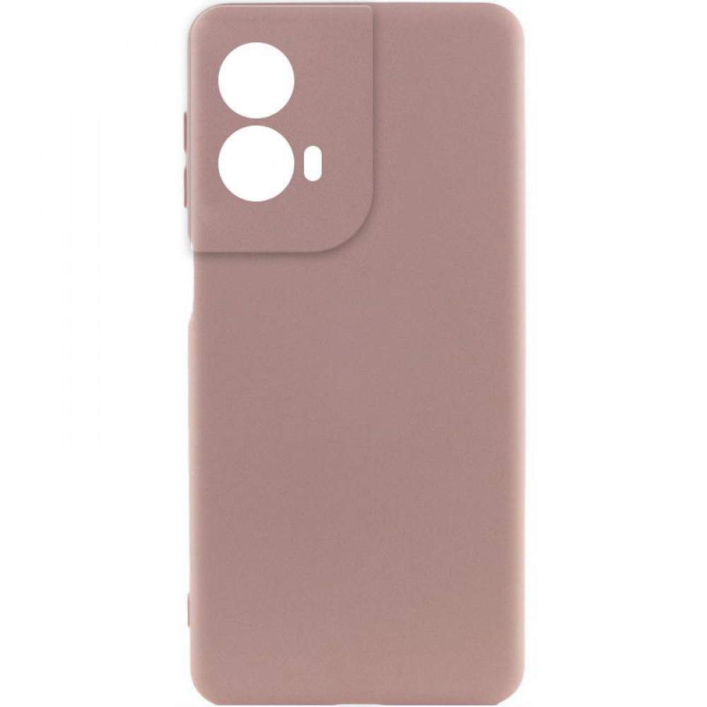 Чохол Silicone Cover Ummi Lakshmi Full Camera (AA) для Motorola Moto G85 Рожевий / Pink Sand