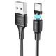 Дата кабель Hoco X52 "Sereno magnetic" USB to Type-C (1m) Чорний