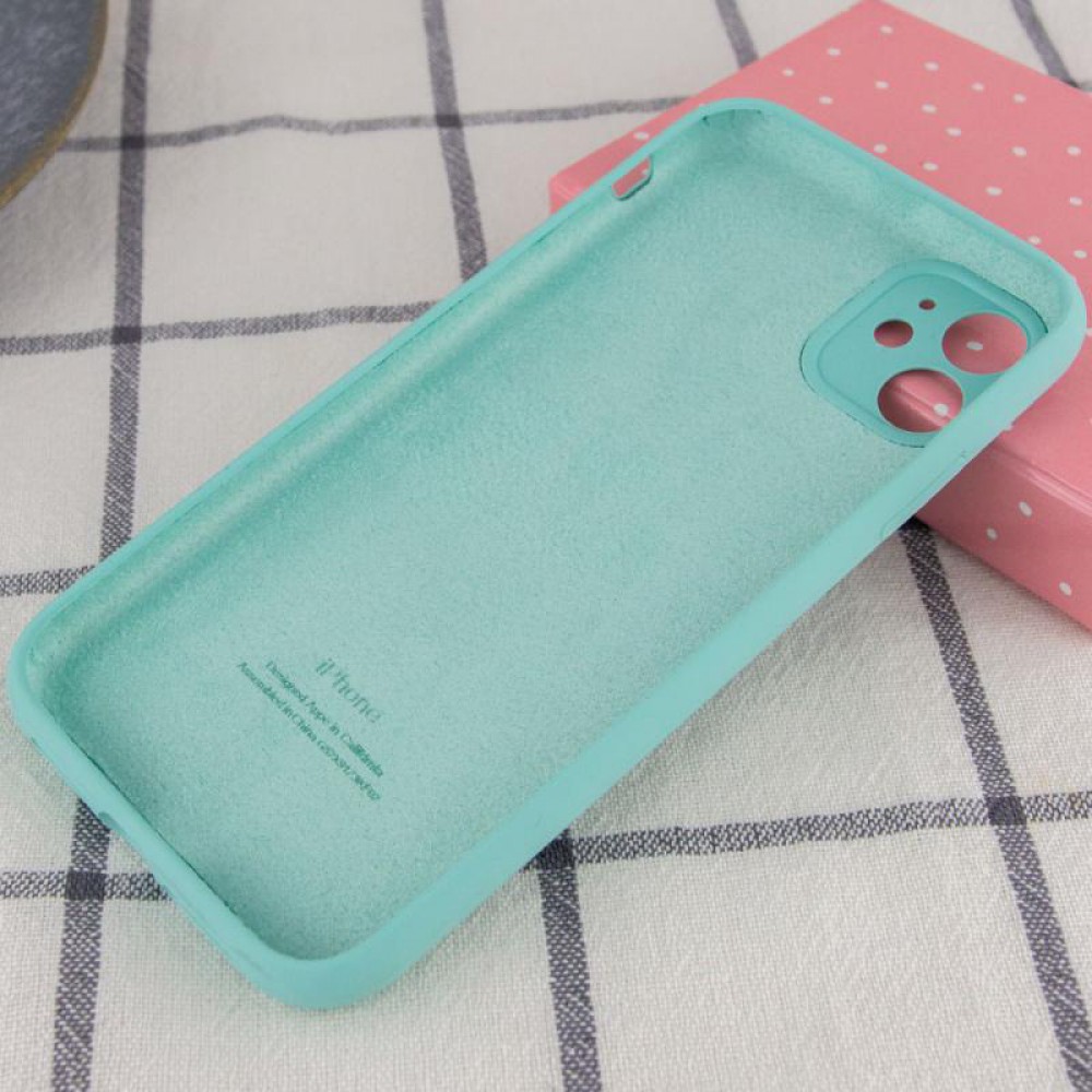 Чехол Silicone Case Full Camera Protective (AA) для Apple iPhone 12 (6.1")