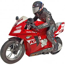 Мотоцикл на радиоуправлении Motorcycle Stunt Drift six-axis Gyroscope Red