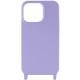 Чохол TPU two straps California для Apple iPhone 12 Pro / 12 (6.1") Бузковий