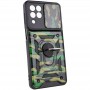 Ударостійкий чохол Camshield Serge Ring Camo для Samsung Galaxy M53 5G Зелений / Army Green