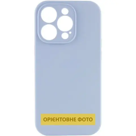 Чохол Silicone Case Full Camera Protective (AA) NO LOGO для Apple iPhone 17 (6.3") Блакитний / Lilac Blue
