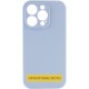 Чохол Silicone Case Full Camera Protective (AA) NO LOGO для Apple iPhone 17 (6.3") Блакитний / Lilac Blue