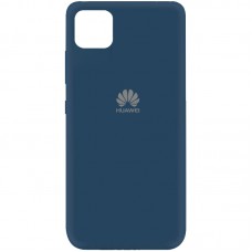 Чохол Silicone Cover My Color Full Protective (A) для Huawei Y5p Синій / Navy blue