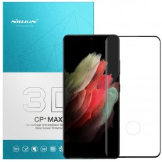 Захисне скло Nillkin (CP+ max 3D) для Samsung Galaxy S21 Ultra Чорний