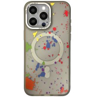 Чохол TPU+PC Flush with MagSafe для Apple iPhone 14 Pro (6.1") Titanium grey