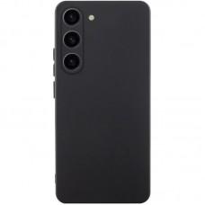 Чохол TPU GETMAN Liquid Silk Full Camera для Samsung Galaxy S21 FE Чорний / Black