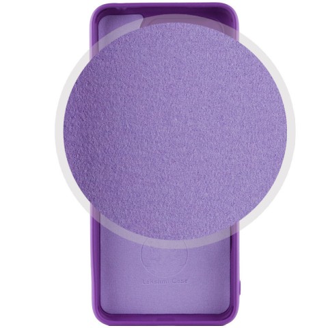 Чохол Silicone Cover Lakshmi Full Camera (AA) для Xiaomi Redmi 13 4G / Poco M6 4G Фіолетовий / Purple