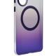Чохол TPU+PC Phantom with MagSafe для Samsung Galaxy S25 Purple