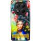 TPU+PC чохол Prisma Ladies для Xiaomi Redmi Note 14 4G (Int. version) Peonies