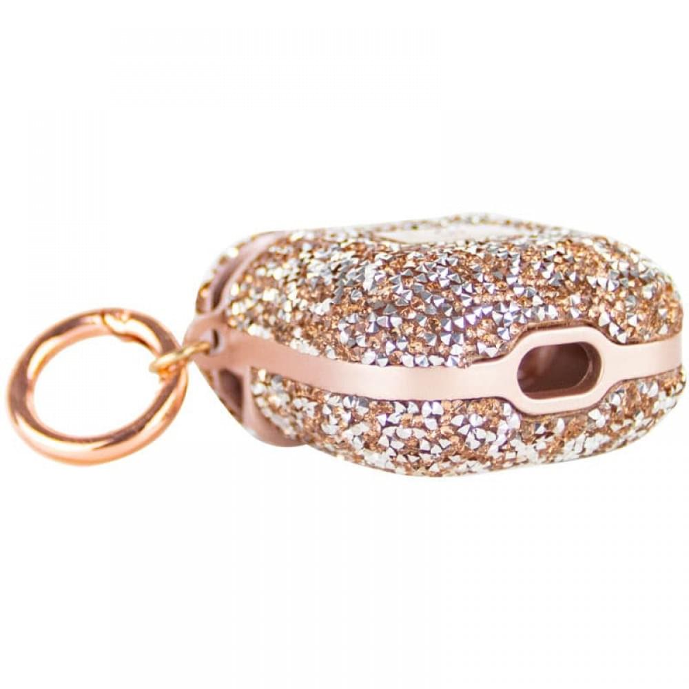 TPU чехол Bling World Rock Diamond для наушников AirPods 1/2