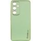 Шкіряний чохол Xshield для Samsung Galaxy A35 Зелений / Pistachio